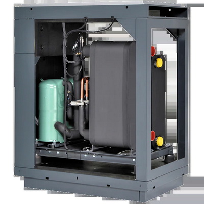 pac géothermique sur boucle fermée, vue de l'interieur