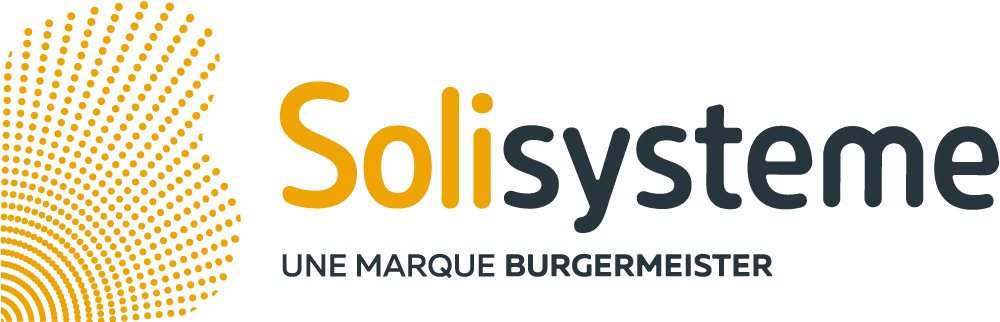 Le nouveau logo Solisysteme en jaune ocre 