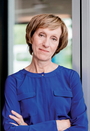 Martine Reynaers, Présidente du groupe Reynaers Aluminium. ©Reynaers