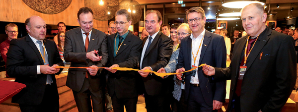 Inauguration du siège Roma France