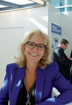 Valérie Barisain-Monrose, Gérante de Teleco Automation France, rappelle l'offre unique et très diversifiée de Teleco ©V&MA