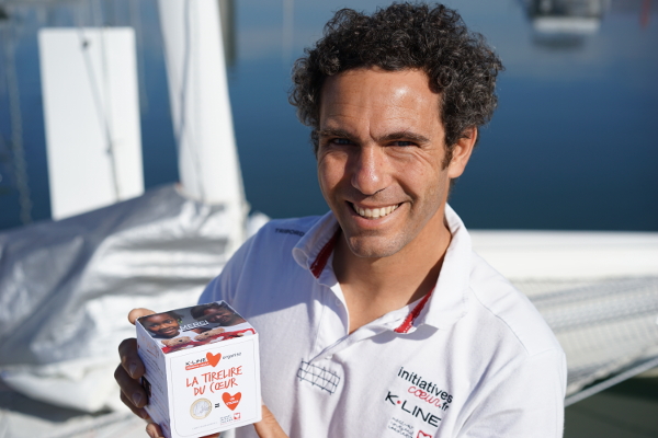 Le Skipper Tanguy de Lamotte ©David Sineau