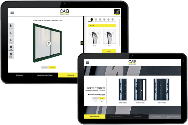 Configurateur fenêtre CAIB ©CAIB