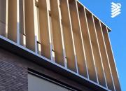 Brise-soleil en quadrille