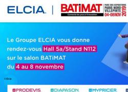 Le Groupe ELCIA donne rendez-vous aux professionnels sur Batimat