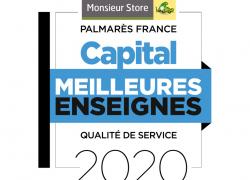 Monsieur Store au palmarès Capital des meilleures enseignes 2020