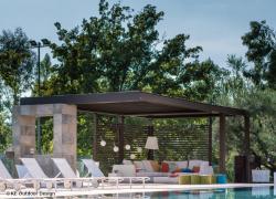 Kedry Prime crée un nouvel espace de détente près de la piscine dans une villa privée 