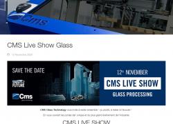 CMS fait son Live Show le 12 novembre prochain, en direct du Technology Center de Zogno
