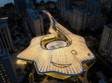  Prouesse architecturale à Beijing avec la toile Serge Ferrari