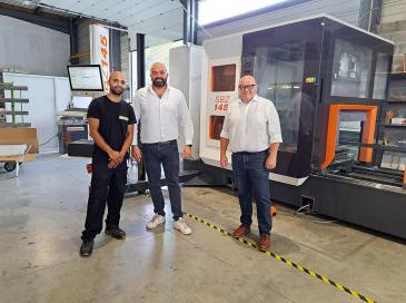 Eficalu, premier utilisateur au monde du SBZ145 d’elumatec