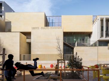 BGA, architecture scolaire, architecture solaire, Les Fabriques à Marseille