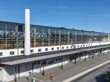 L’aéroport de Stockholm-Bromma avec le vitrage sous vide Fineo by AGC