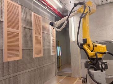 Finalisation opérationnelle de la nouvelle zone de laquage robotisée du Groupe Sothogam