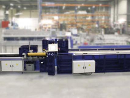 Fabrication de tabliers de volets roulants aluminium