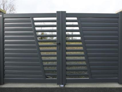 Gamme contemporaine de portails