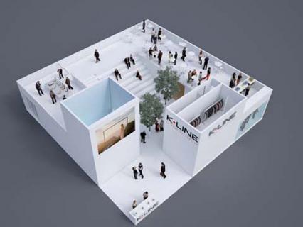 K-Line confie son stand à de jeunes architectes