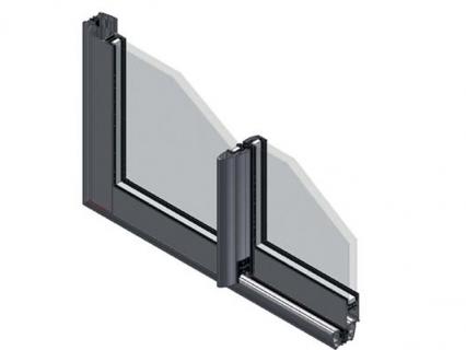 Nouveau coulissant aluminium à levage