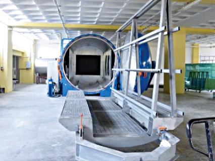 Autoclave pour verre feuilleté