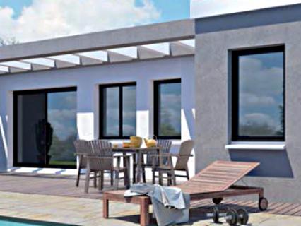 Nouvelles portes d'entrée aluminium