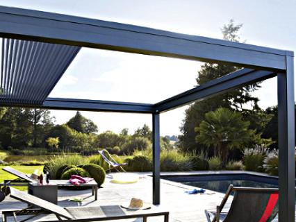 Pergola bioclimatique haut de gamme