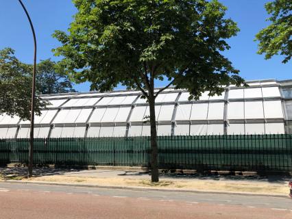 Les stores Marquises habillent la serre du court « Simonne Mathieu »