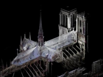 Toute la partie détruite de Notre-Dame de Paris avait été numérisée !