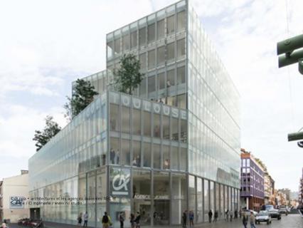 Le Crédit Agricole de Toulouse fait peau neuve grâce au savoir-faire de Schüco