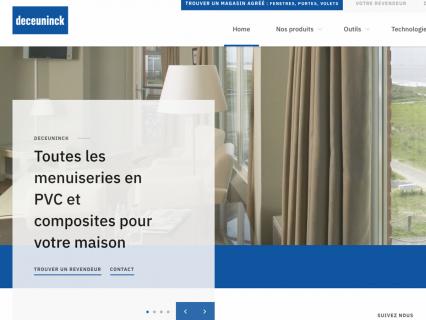 Deceuninck dévoile son nouveau site internet