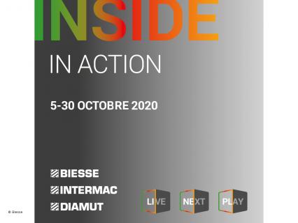 Le groupe Biesse lance Inside In Action, le nouvel événement « on-life » en octobre