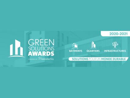 Green Solutions Awards 2020-21 révèle les lauréats français