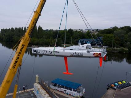 Kostum by Cadiou embarque sur la Transat Jacques Vabre