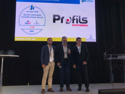 Profils Systèmes remporte le trophée OR de l'UNTEC