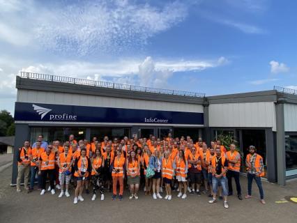 profine France en fête pour les 125 ans de Kömmerling
