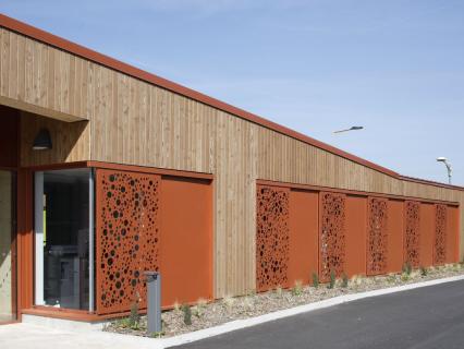 Les volets Ehret soignent la façade du nouvel hôpital de jour de Monchy-Saint-Eloi (60)