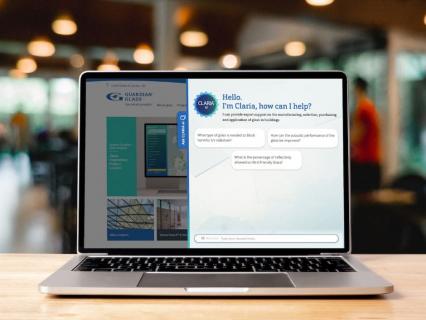 Guardian Glass innove avec Claria™, assistant IA facilitateur de l’expertise verrière