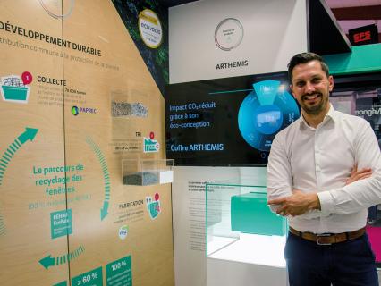 Rehau teste ses innovations produits à Artibat