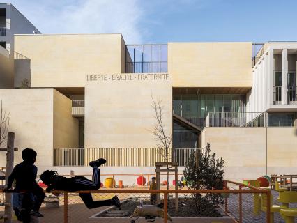 BGA, architecture scolaire, architecture solaire, Les Fabriques à Marseille