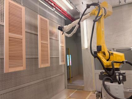 Finalisation opérationnelle de la nouvelle zone de laquage robotisée du Groupe Sothogam