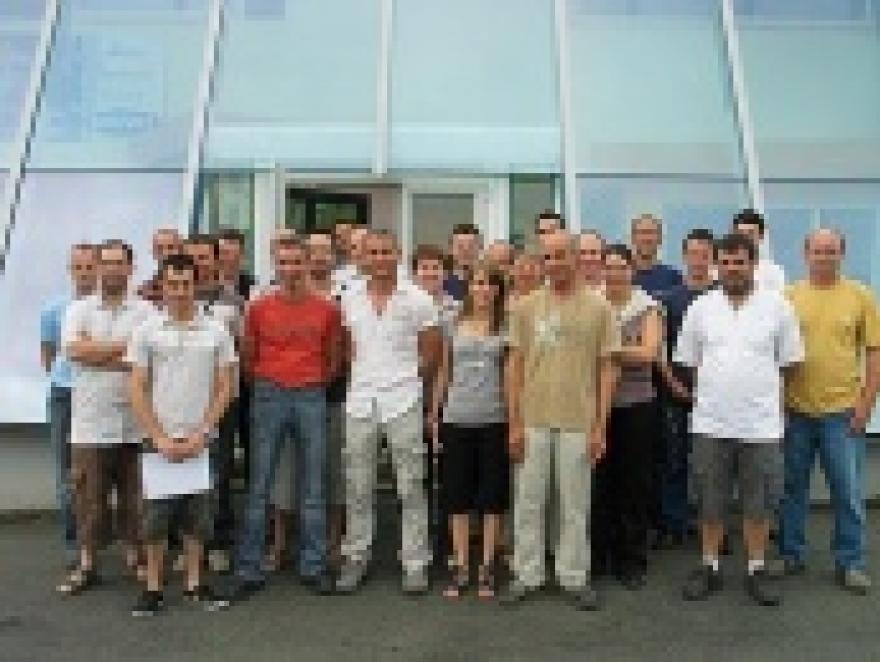 Remise de diplômes chez Bouvet