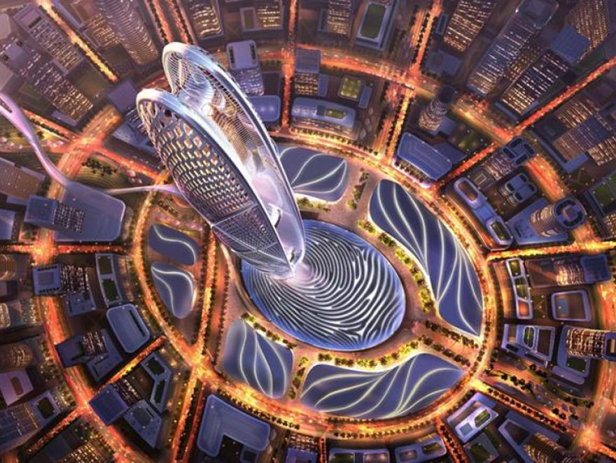Cette super-tour de Dubaï émergera de l’empreinte digitale de son émir