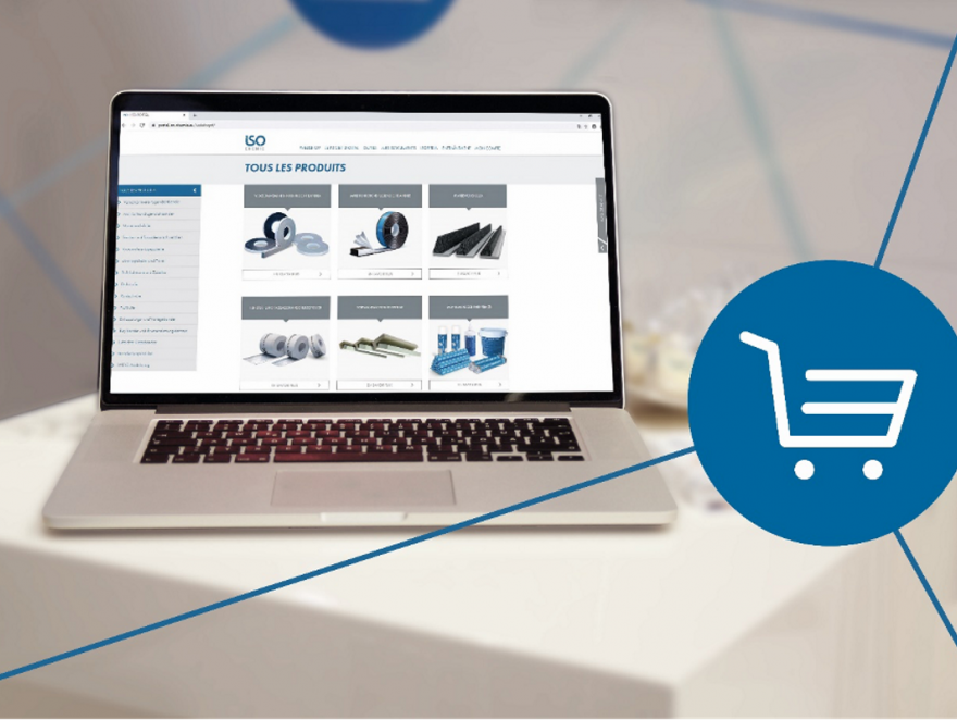  Le nouveau webshop d’ISO-Chemie est en ligne