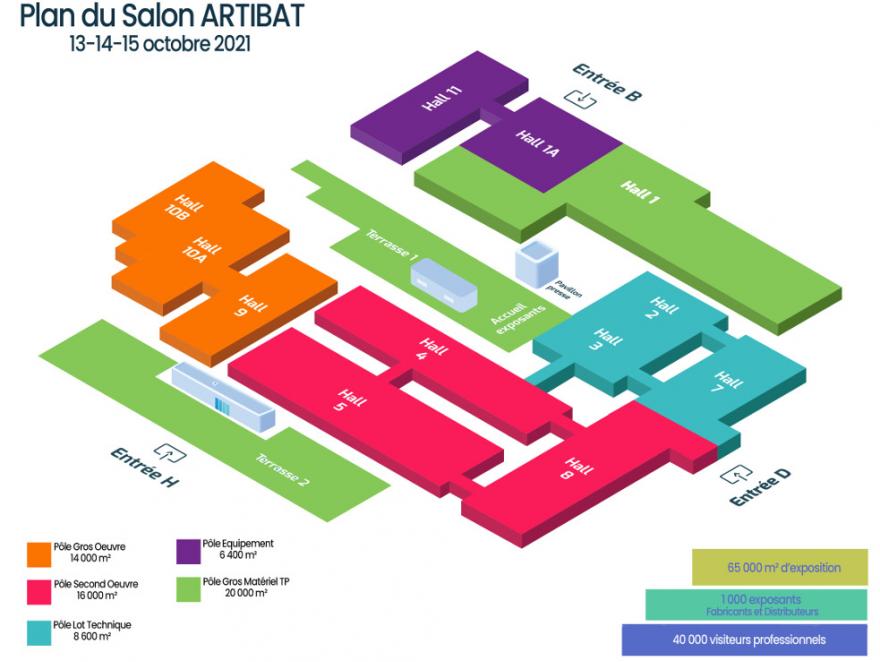 Très attendu en octobre, Artibat confirme une surface d’exposition déjà occupée à 85 %