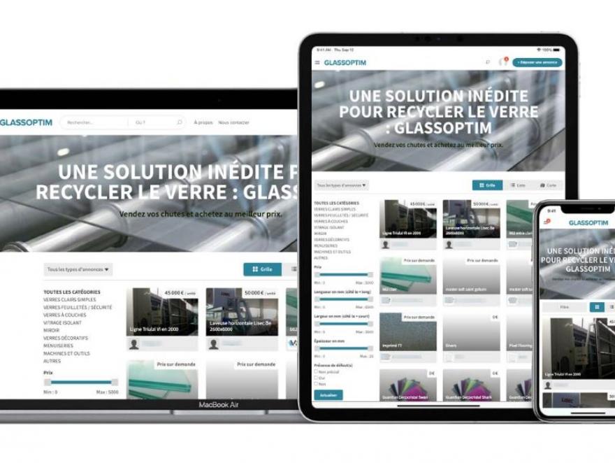 GlassOptim, la 1ère plateforme antigaspillage du verre