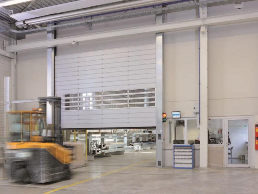 Les portes industrielles maintiennent le cap