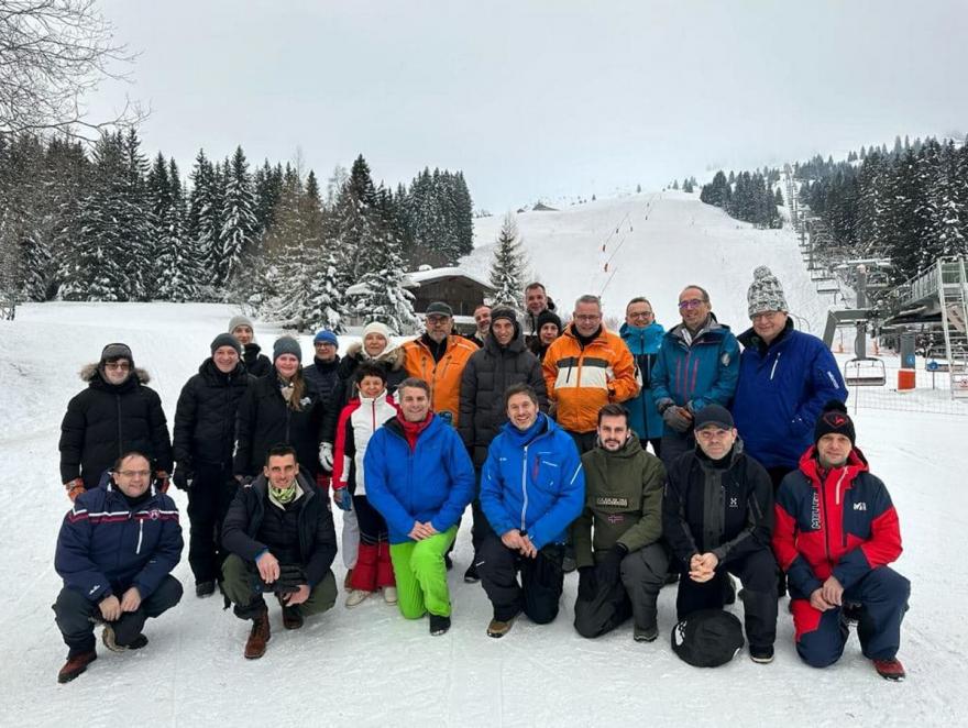 Tout schuss sur le séminaire de l’Union Française des Miroitiers à Megève