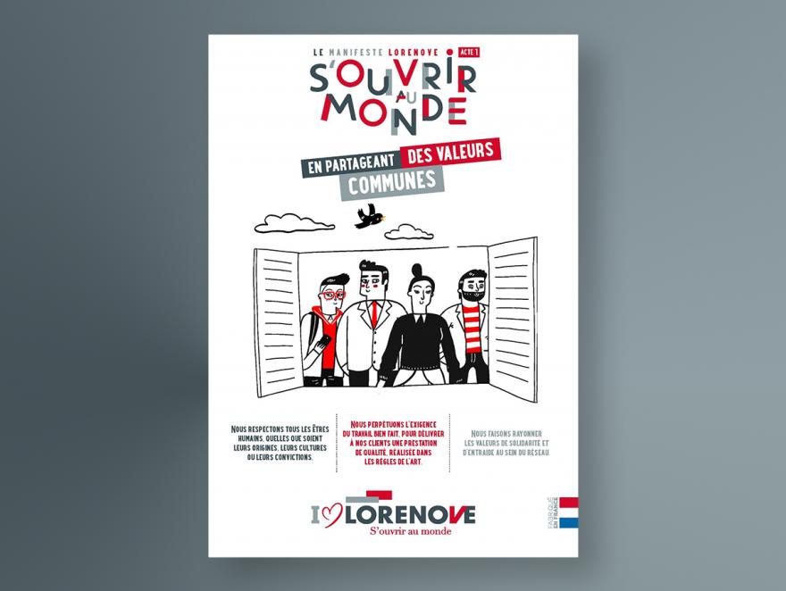 "S’Ouvrir au Monde" : Lorénove manifeste ses intentions