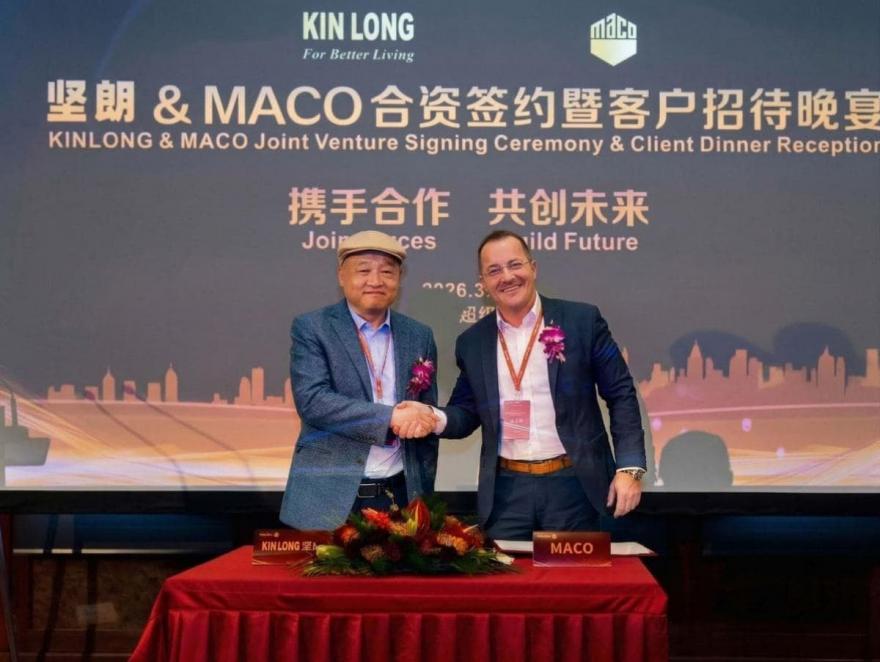 Création d’une joint-venture entre Maco et Kinlong