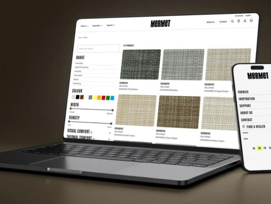 Un nouveau site Internet pour Mermet