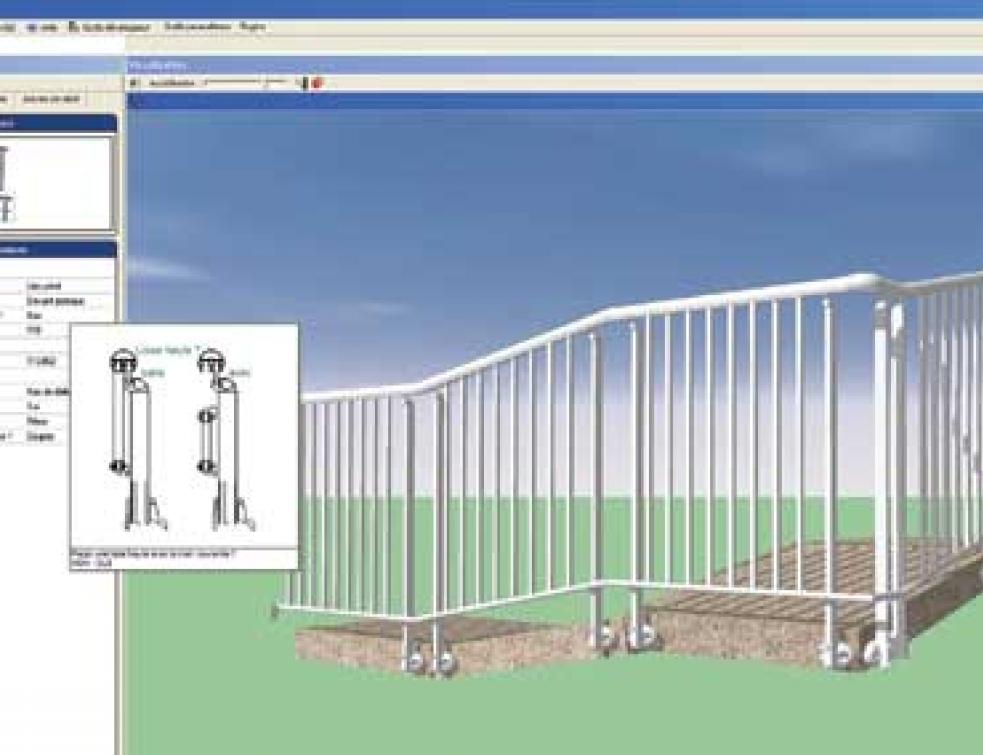 Logiciel tout en un pour la création de garde-corps Logiciels de