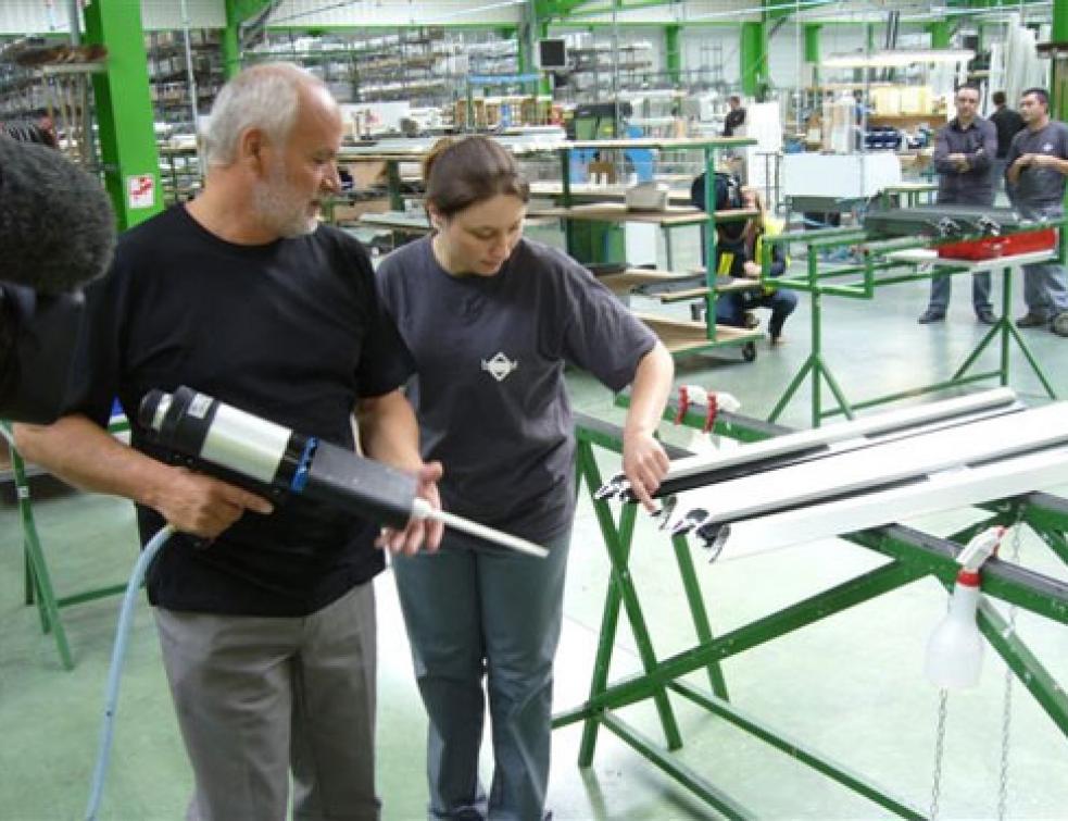 Maulévrier (49) - Tournage télé à Batistyl